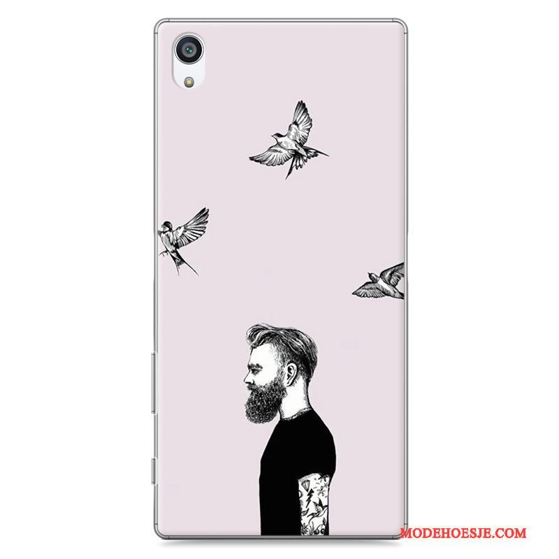 Hoesje Sony Xperia Z5 Scheppend Telefoon Trend, Hoes Sony Xperia Z5 Bescherming Geel Lovers