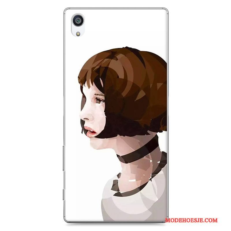 Hoesje Sony Xperia Z5 Scheppend Telefoon Trend, Hoes Sony Xperia Z5 Bescherming Geel Lovers