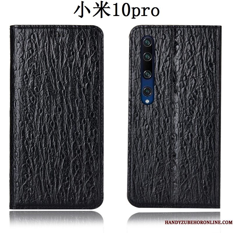 Hoesje Xiaomi Mi 10 Pro Bescherming Mini Patroon, Hoes Xiaomi Mi 10 Pro Zakken Anti-fall Vogel