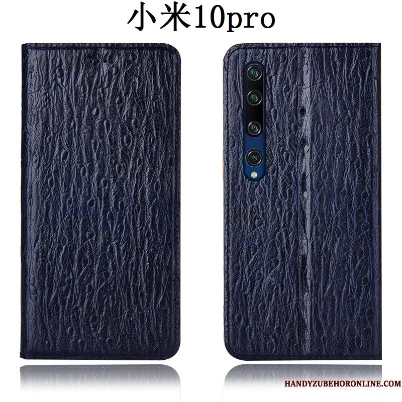 Hoesje Xiaomi Mi 10 Pro Bescherming Mini Patroon, Hoes Xiaomi Mi 10 Pro Zakken Anti-fall Vogel