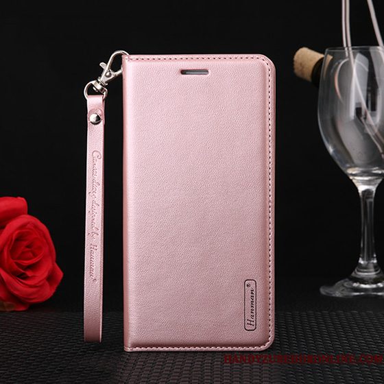 Hoesje Xiaomi Mi 10 Pro Bescherming Telefoon Hanger, Hoes Xiaomi Mi 10 Pro Folio Roze Mini