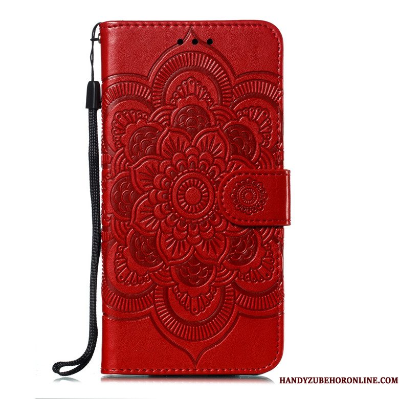 Hoesje Xiaomi Mi 10 Pro Folio Mini Purper, Hoes Xiaomi Mi 10 Pro Leer Telefoon Anti-fall