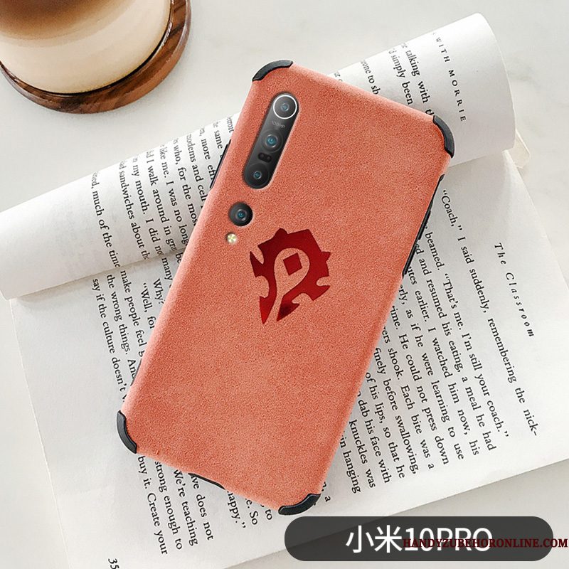 Hoesje Xiaomi Mi 10 Pro Leer Net Red Persoonlijk, Hoes Xiaomi Mi 10 Pro Scheppend Telefoon Trendy Merk