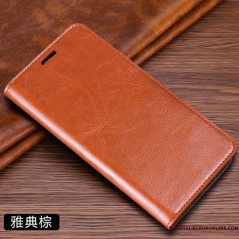 Hoesje Xiaomi Mi 10 Pro Leer Rood Mini, Hoes Xiaomi Mi 10 Pro Folio Telefoon Vouw