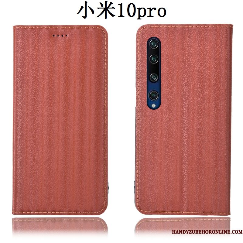 Hoesje Xiaomi Mi 10 Pro Zakken Anti-falltelefoon, Hoes Xiaomi Mi 10 Pro Bescherming Mini Blauw