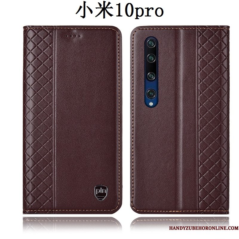 Hoesje Xiaomi Mi 10 Pro Zakken Geel Anti-fall, Hoes Xiaomi Mi 10 Pro Bescherming Minitelefoon