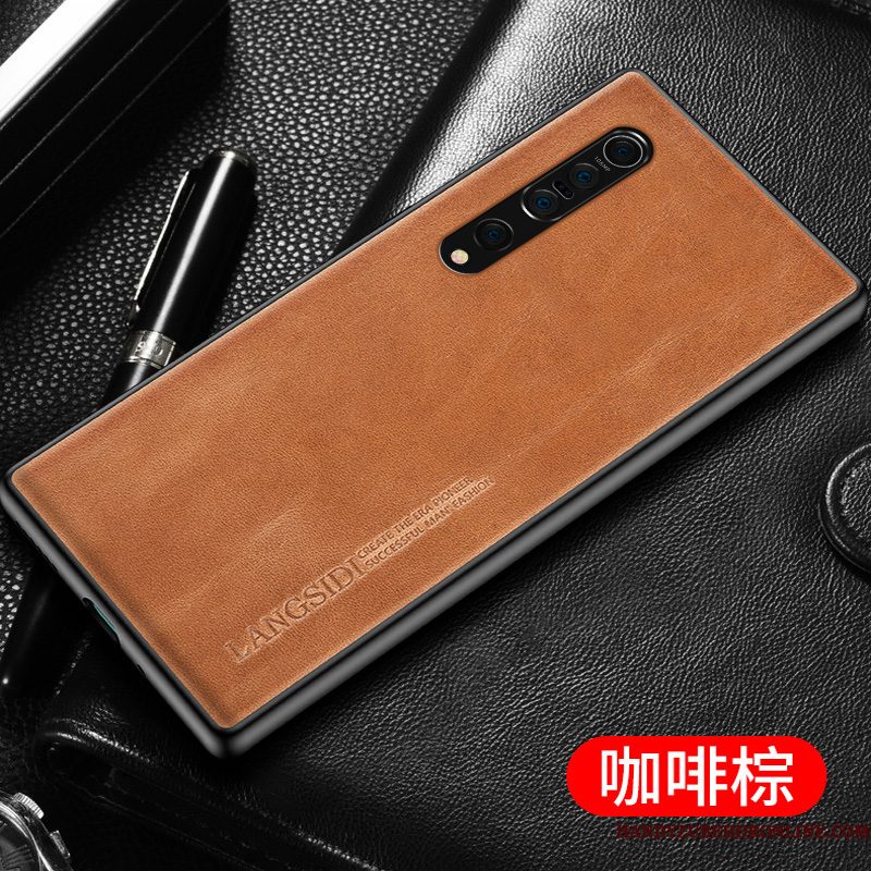 Hoesje Xiaomi Mi 10 Pro Zakken Telefoon High End, Hoes Xiaomi Mi 10 Pro Mode Dun Anti-fall