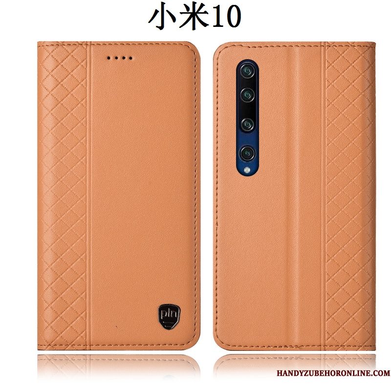 Hoesje Xiaomi Mi 10 Zakken Mini Anti-fall, Hoes Xiaomi Mi 10 Bescherming Telefoon Rood