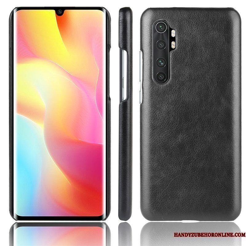 Hoesje Xiaomi Mi Note 10 Lite Leer Patroon Mini, Hoes Xiaomi Mi Note 10 Lite Bescherming Soort Aziatische Vruchttelefoon