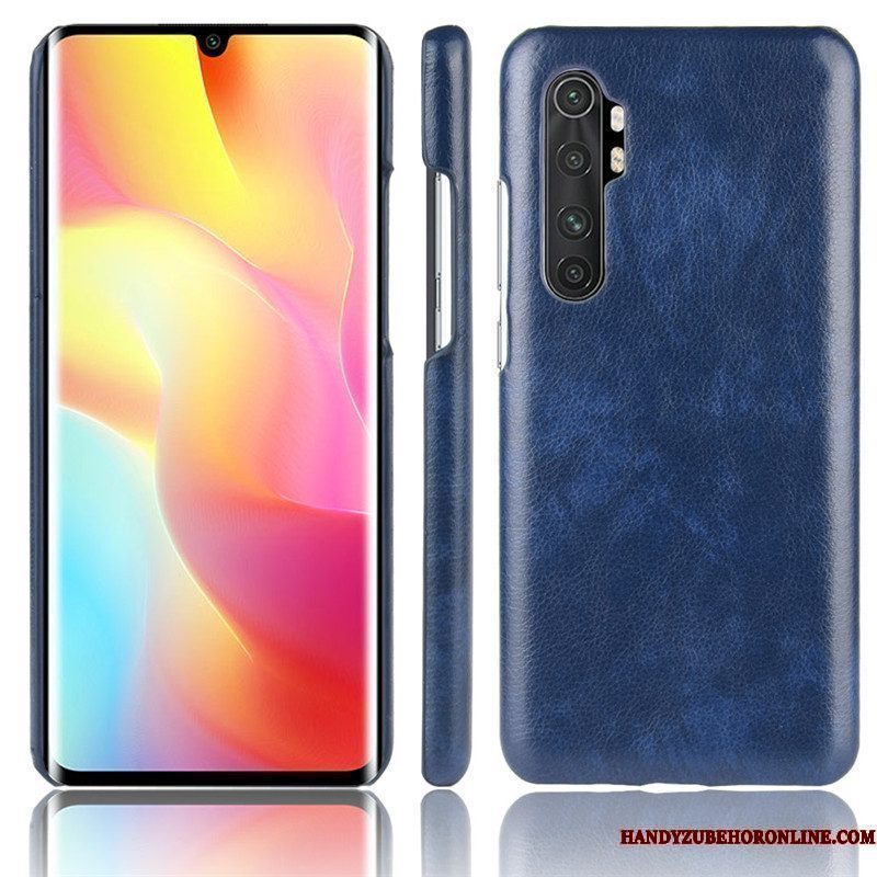 Hoesje Xiaomi Mi Note 10 Lite Leer Patroon Mini, Hoes Xiaomi Mi Note 10 Lite Bescherming Soort Aziatische Vruchttelefoon