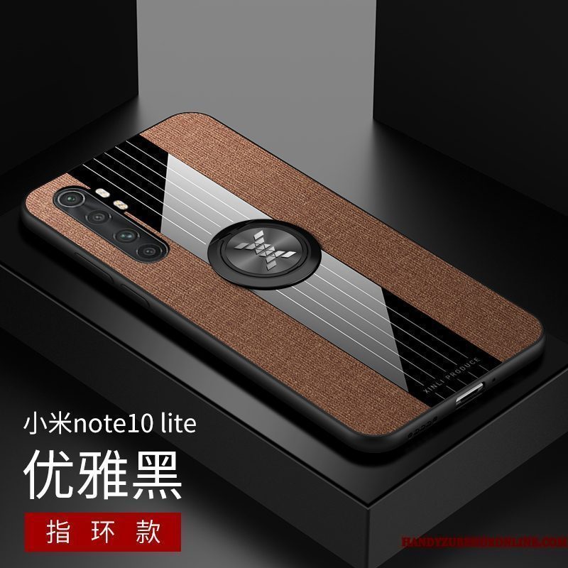 Hoesje Xiaomi Mi Note 10 Lite Mode Telefoon Trend, Hoes Xiaomi Mi Note 10 Lite Siliconen Grijs Mini