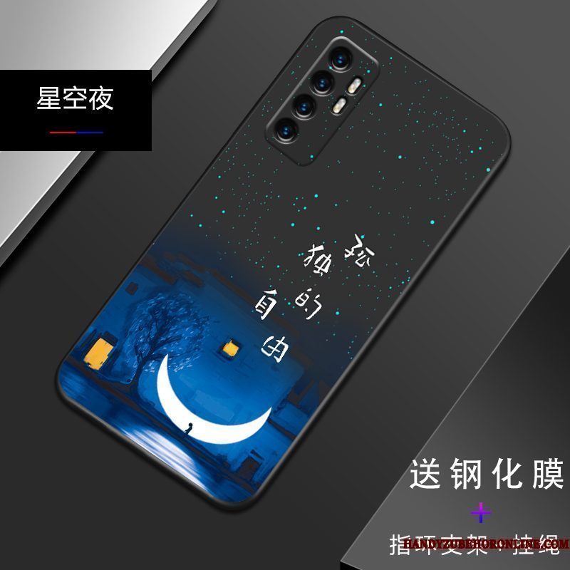 Hoesje Xiaomi Mi Note 10 Lite Zacht Eenvoudige Mini, Hoes Xiaomi Mi Note 10 Lite Scheppend Anti-fall Trendy Merk