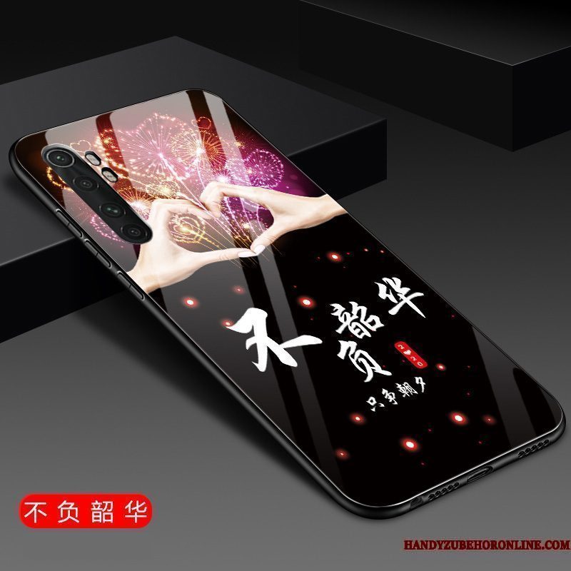 Hoesje Xiaomi Mi Note 10 Lite Zacht Telefoon Mini, Hoes Xiaomi Mi Note 10 Lite Siliconen Anti-fall Glas
