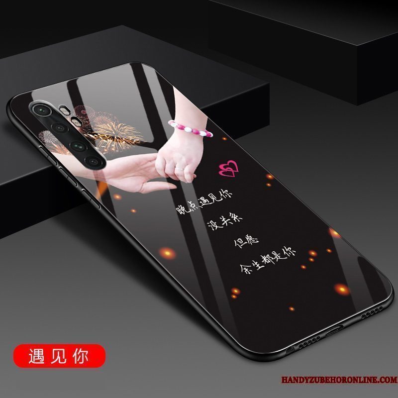 Hoesje Xiaomi Mi Note 10 Lite Zacht Telefoon Mini, Hoes Xiaomi Mi Note 10 Lite Siliconen Anti-fall Glas