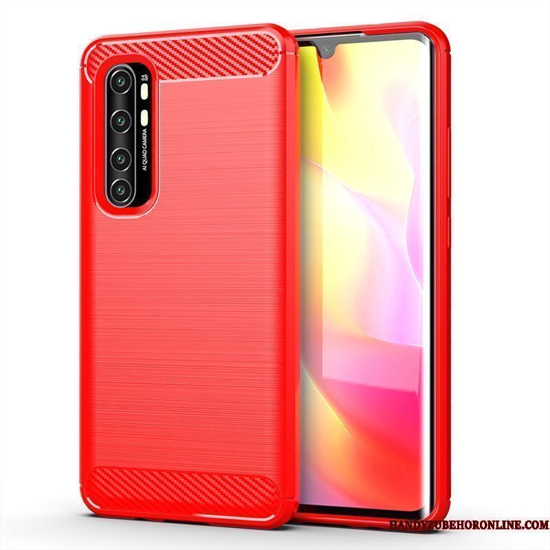 Hoesje Xiaomi Mi Note 10 Lite Zacht Zijde Grijs, Hoes Xiaomi Mi Note 10 Lite Bescherming Minitelefoon