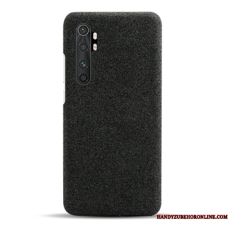 Hoesje Xiaomi Mi Note 10 Lite Zakken Minitelefoon, Hoes Xiaomi Mi Note 10 Lite Leer Canvas Jeugd
