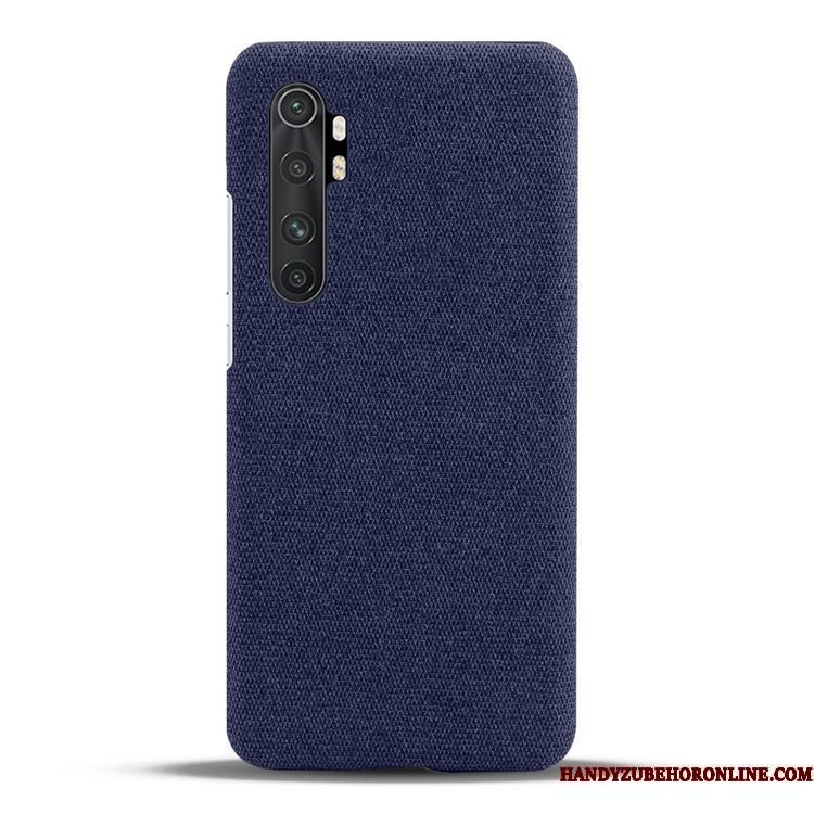 Hoesje Xiaomi Mi Note 10 Lite Zakken Minitelefoon, Hoes Xiaomi Mi Note 10 Lite Leer Canvas Jeugd