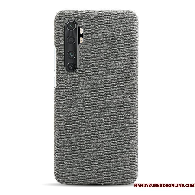 Hoesje Xiaomi Mi Note 10 Lite Zakken Minitelefoon, Hoes Xiaomi Mi Note 10 Lite Leer Canvas Jeugd