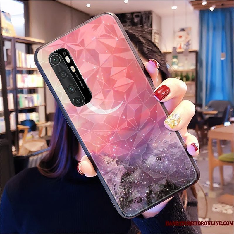 Hoesje Xiaomi Mi Note 10 Lite Zakken Pas Ruit, Hoes Xiaomi Mi Note 10 Lite Bescherming Patroon Mini