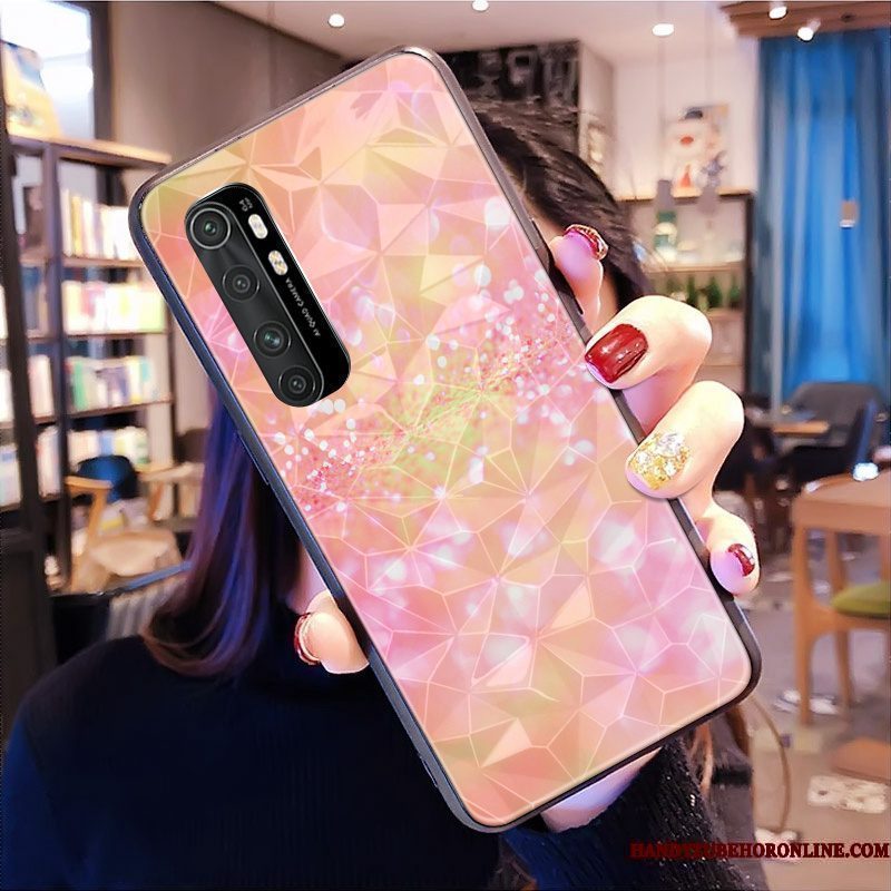 Hoesje Xiaomi Mi Note 10 Lite Zakken Pas Ruit, Hoes Xiaomi Mi Note 10 Lite Bescherming Patroon Mini