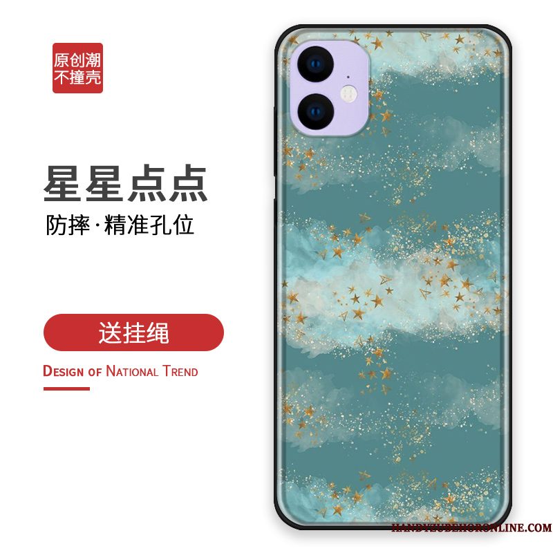 Hoesje iPhone 11 Bescherming Persoonlijk Pas, Hoes iPhone 11 Scheppend Telefoon Trendy Merk