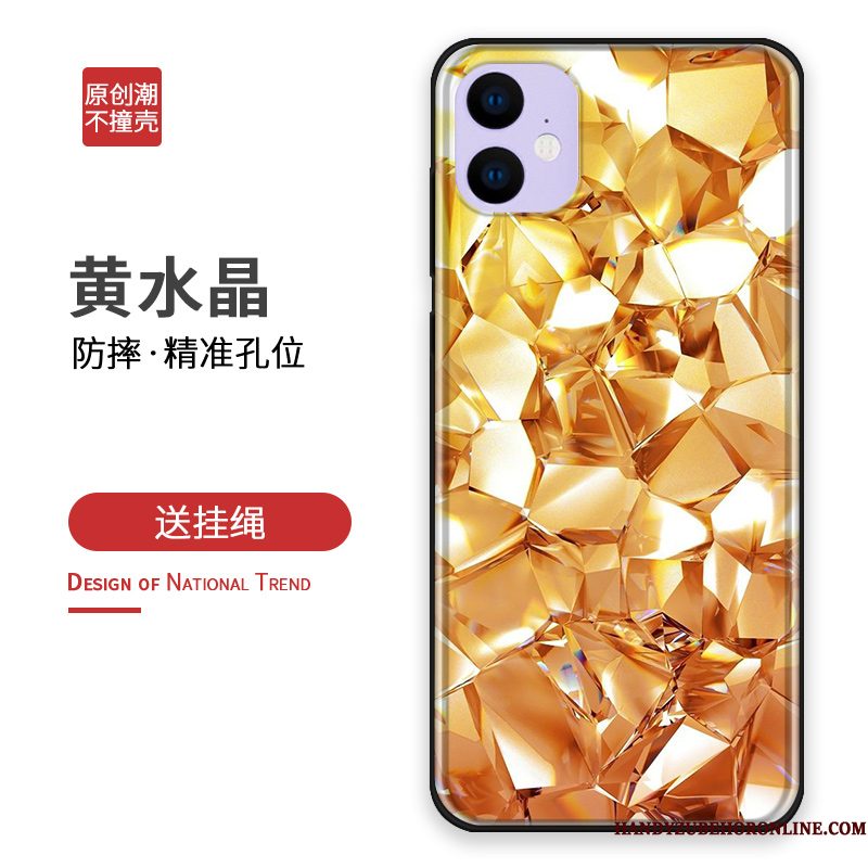 Hoesje iPhone 11 Bescherming Persoonlijk Pas, Hoes iPhone 11 Scheppend Telefoon Trendy Merk