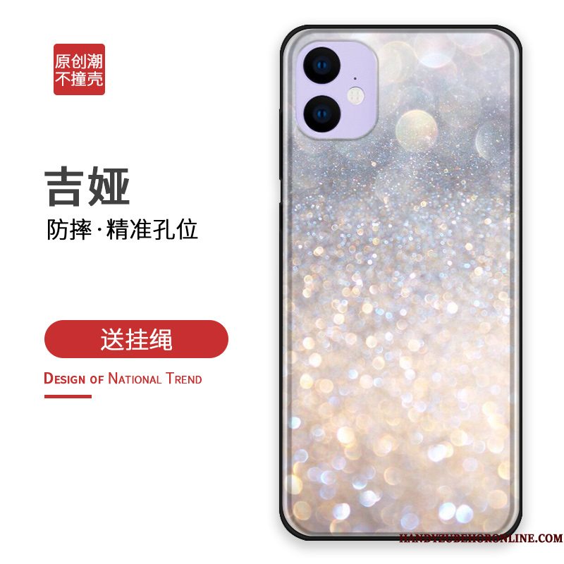 Hoesje iPhone 11 Bescherming Persoonlijk Pas, Hoes iPhone 11 Scheppend Telefoon Trendy Merk