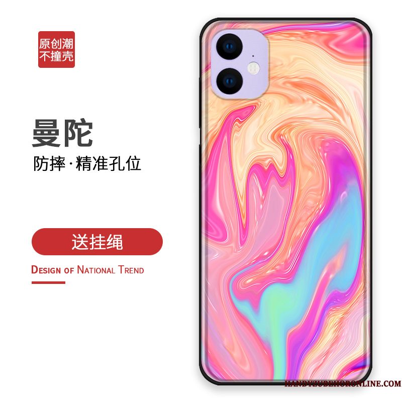 Hoesje iPhone 11 Bescherming Persoonlijk Pas, Hoes iPhone 11 Scheppend Telefoon Trendy Merk