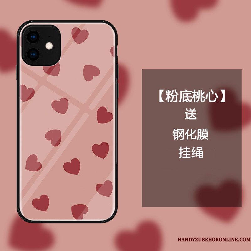 Hoesje iPhone 11 Mode Net Redtelefoon, Hoes iPhone 11 Zakken Wit Anti-fall