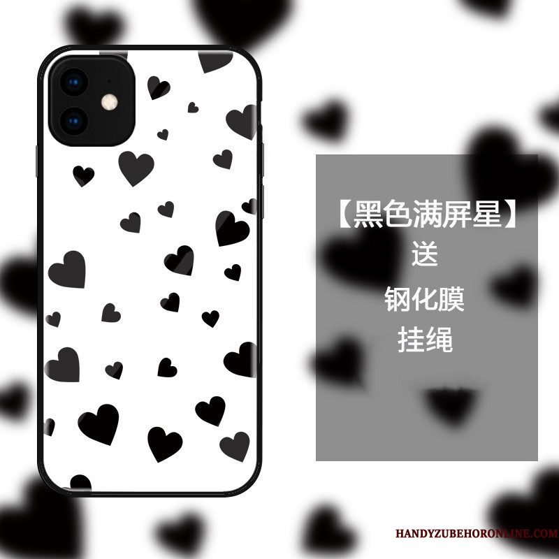 Hoesje iPhone 11 Mode Net Redtelefoon, Hoes iPhone 11 Zakken Wit Anti-fall