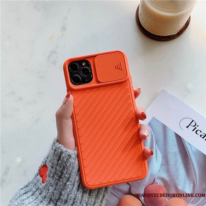 Hoesje iPhone 11 Pro Bescherming Anti-fall Groen, Hoes iPhone 11 Pro Zakken Telefoon Original