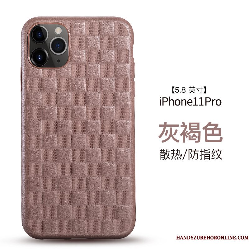 Hoesje iPhone 11 Pro Bescherming Trendy Merk Persoonlijk, Hoes iPhone 11 Pro Siliconen Bedrijf Groen