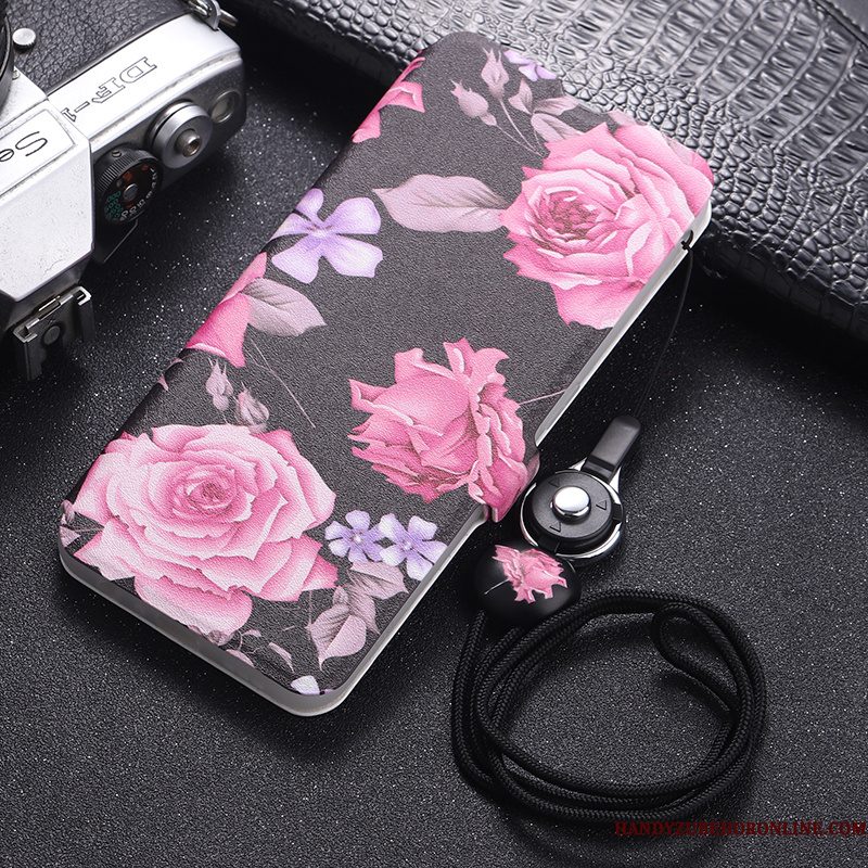 Hoesje iPhone 11 Pro Folio Roodtelefoon, Hoes iPhone 11 Pro Siliconen