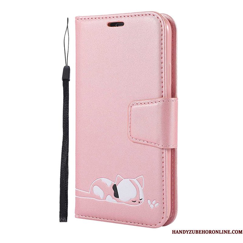 Hoesje iPhone 11 Pro Leer Roodtelefoon, Hoes iPhone 11 Pro Folio