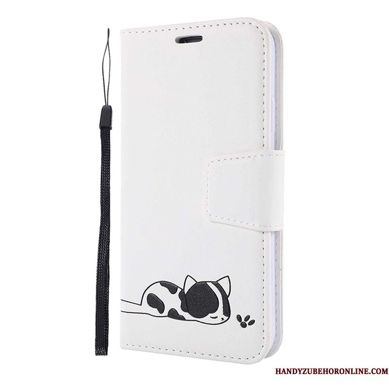 Hoesje iPhone 11 Pro Leer Roodtelefoon, Hoes iPhone 11 Pro Folio