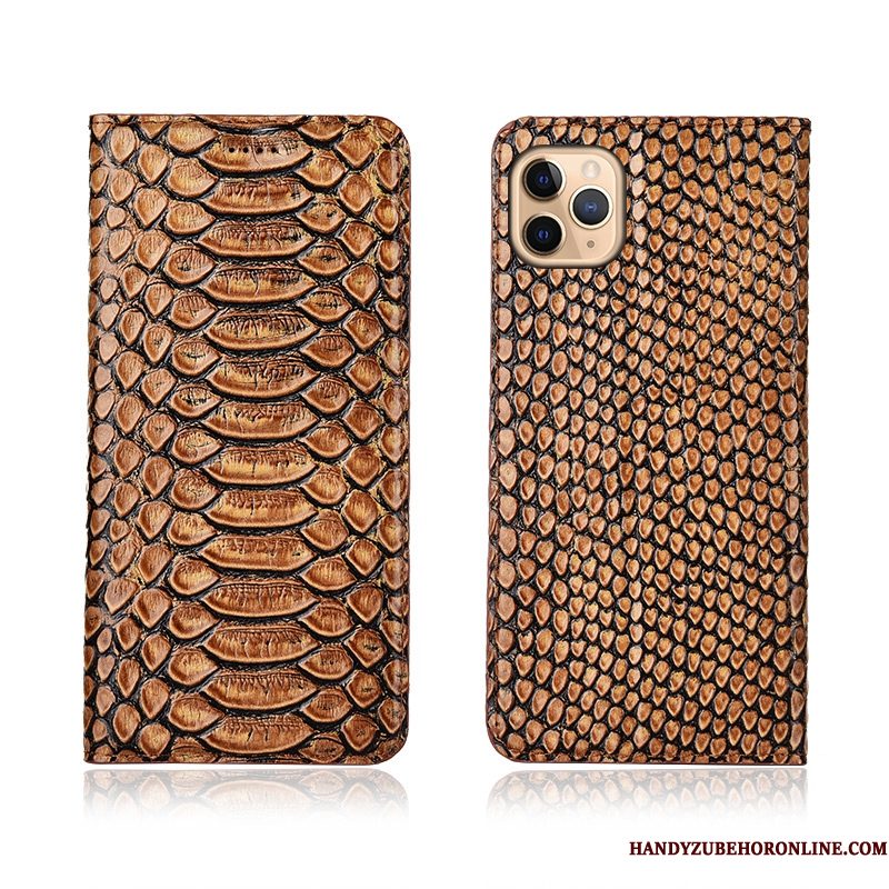 Hoesje iPhone 11 Pro Max Folio Donkerblauwtelefoon, Hoes iPhone 11 Pro Max Siliconen Anti-fall Patroon