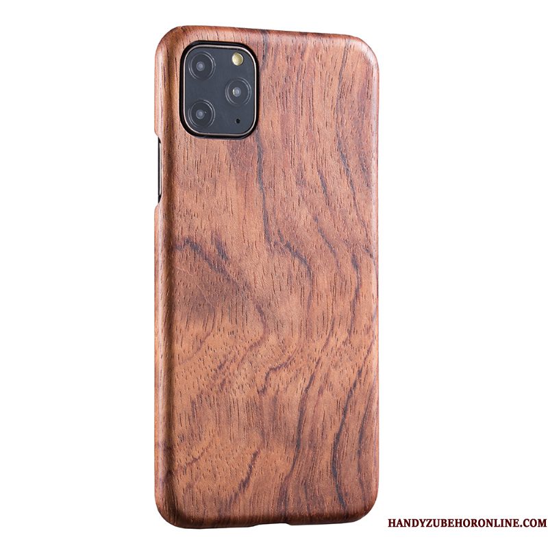 Hoesje iPhone 11 Pro Max Hout Nieuw Dun, Hoes iPhone 11 Pro Max Bescherming Bamboetelefoon