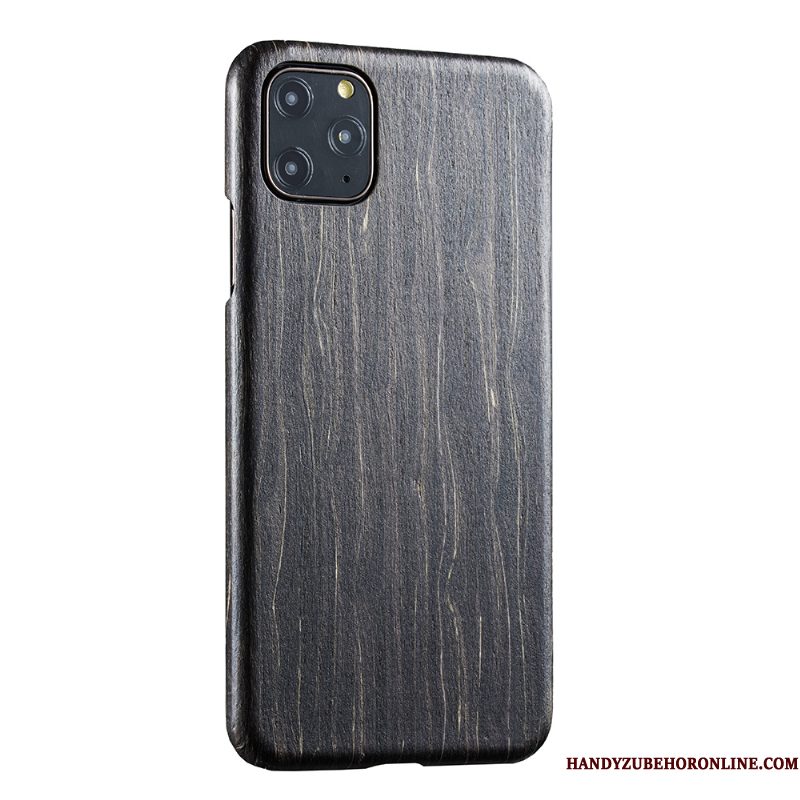 Hoesje iPhone 11 Pro Max Hout Nieuw Dun, Hoes iPhone 11 Pro Max Bescherming Bamboetelefoon