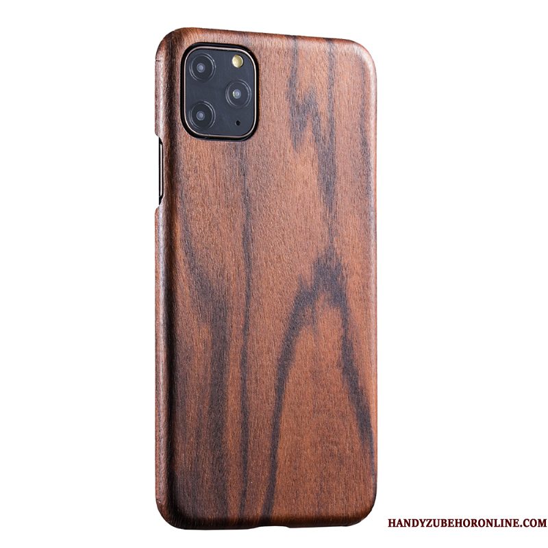 Hoesje iPhone 11 Pro Max Hout Nieuw Dun, Hoes iPhone 11 Pro Max Bescherming Bamboetelefoon