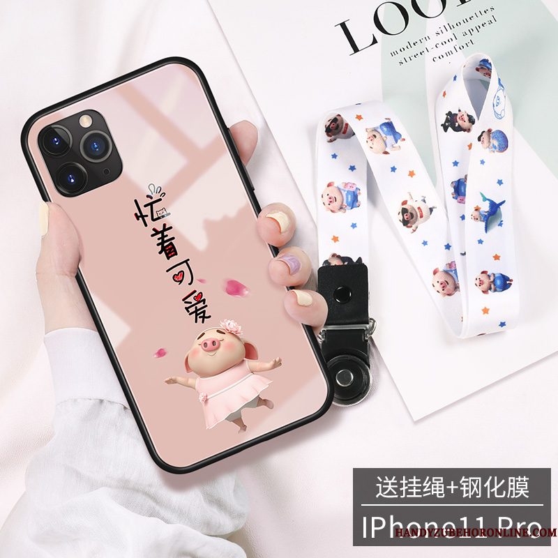 Hoesje iPhone 11 Pro Max Spotprent Mini Glas, Hoes iPhone 11 Pro Max Groentelefoon