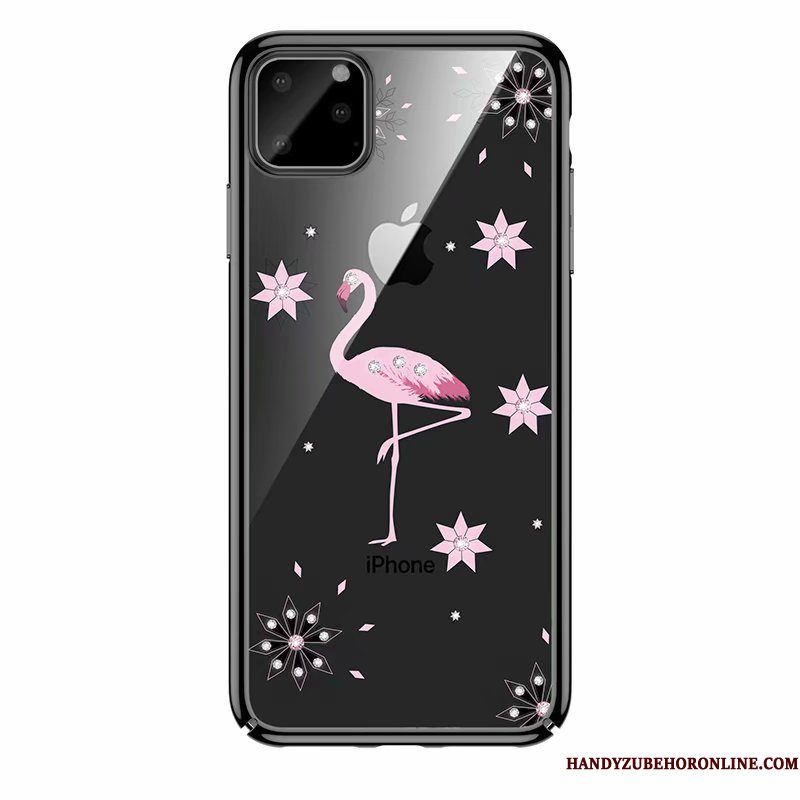 Hoesje iPhone 11 Pro Max Zakken Anti-fall Hard, Hoes iPhone 11 Pro Max Strass Duntelefoon