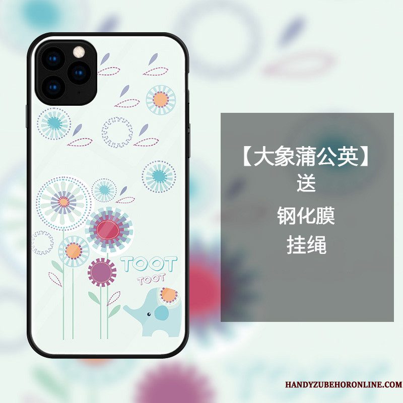 Hoesje iPhone 11 Pro Max Zakken Kunst Roze, Hoes iPhone 11 Pro Max Bescherming Minitelefoon