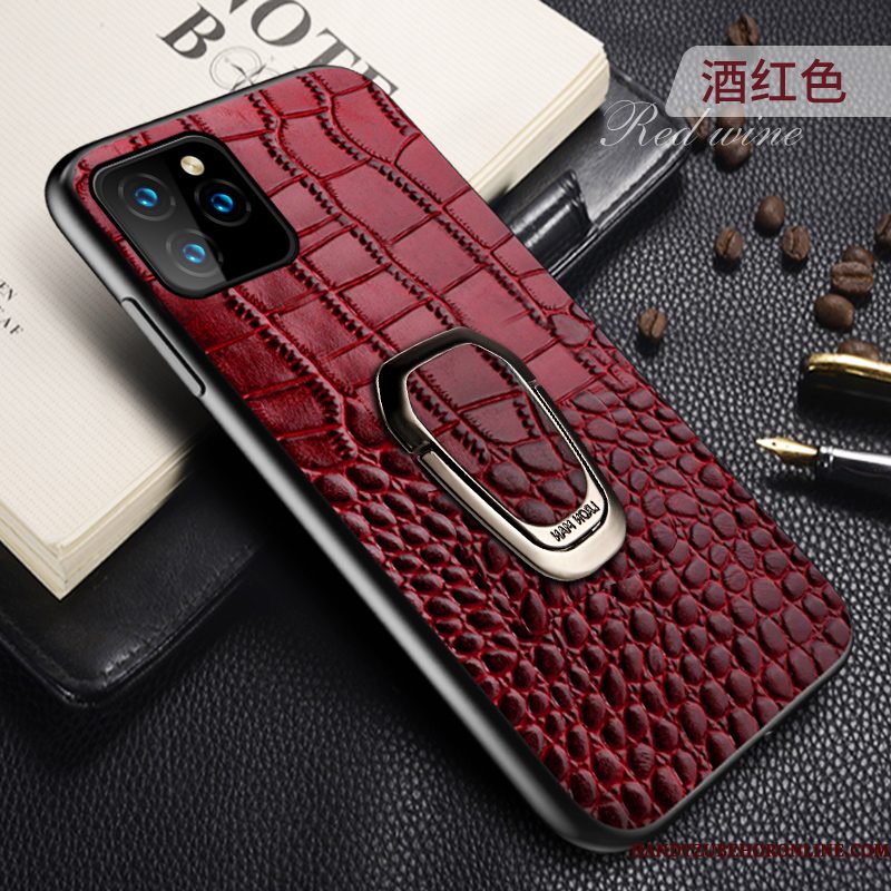 Hoesje iPhone 11 Pro Ondersteuning Bedrijf Anti-fall, Hoes iPhone 11 Pro Zakken Ring High End