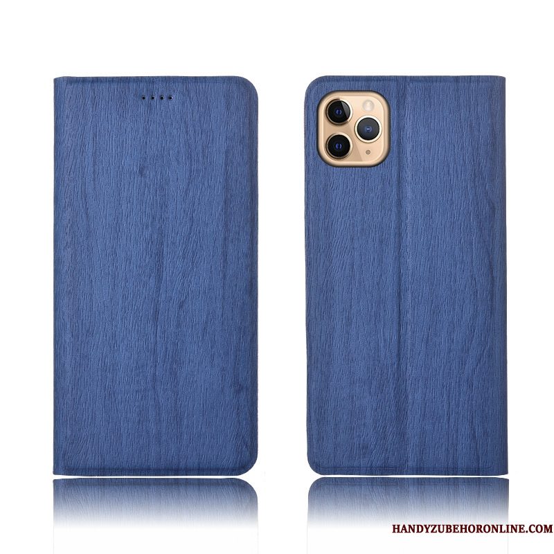 Hoesje iPhone 11 Pro Scheppend Anti-fall Blauw, Hoes iPhone 11 Pro Zakken Boomtelefoon