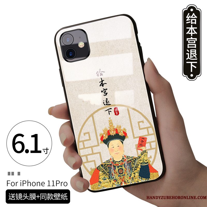 Hoesje iPhone 11 Pro Scheppend Persoonlijk Net Red, Hoes iPhone 11 Pro Lovers Chinese Stijl