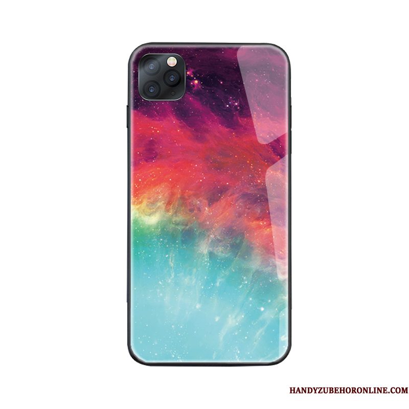 Hoesje iPhone 11 Pro Scheppend Telefoon Spiegel, Hoes iPhone 11 Pro Eenvoudige Tempereren