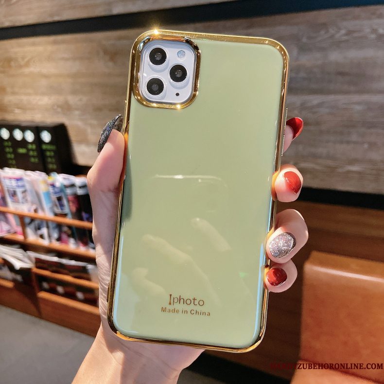 Hoesje iPhone 11 Pro Siliconen High End Trendy Merk, Hoes iPhone 11 Pro Zakken Persoonlijk Net Red