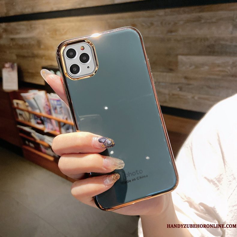 Hoesje iPhone 11 Pro Siliconen High End Trendy Merk, Hoes iPhone 11 Pro Zakken Persoonlijk Net Red