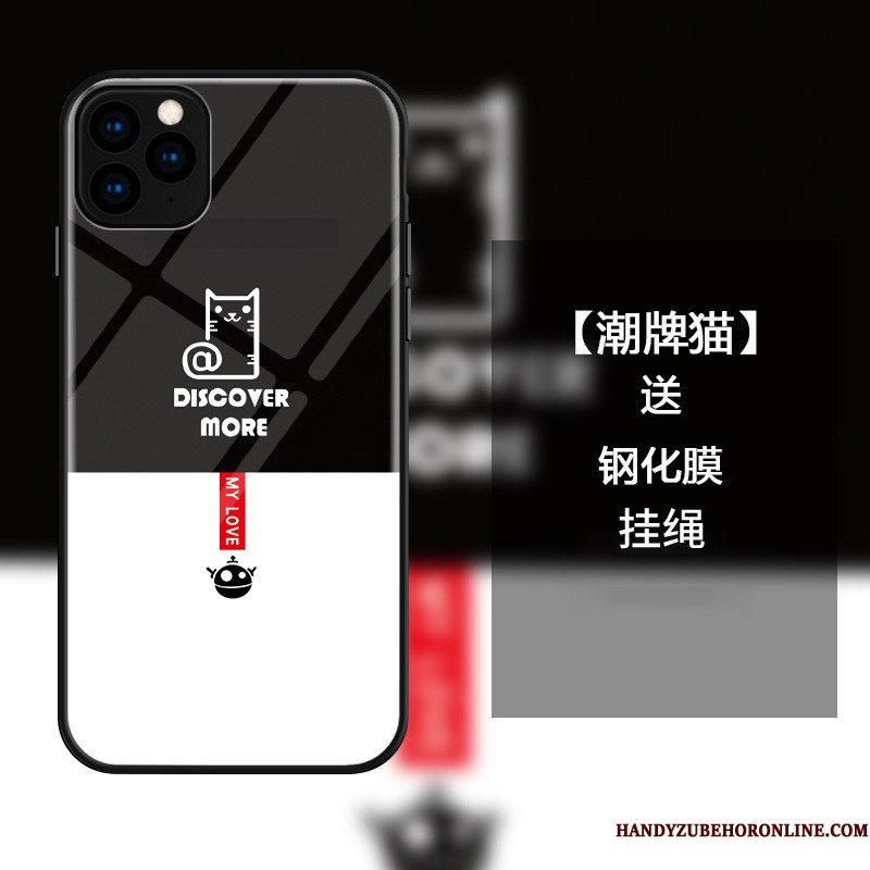 Hoesje iPhone 11 Pro Zakken Telefoon Net Red, Hoes iPhone 11 Pro Mode Hond Anti-fall