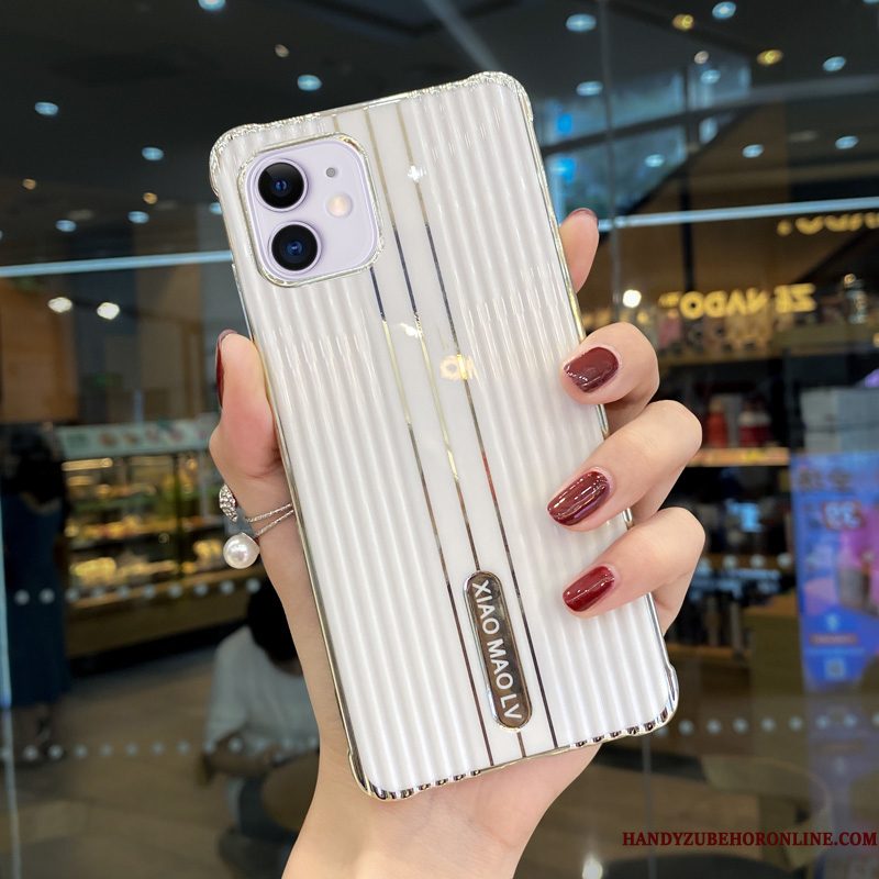 Hoesje iPhone 12 Mini Zacht Persoonlijk High End, Hoes iPhone 12 Mini Siliconen Effen Kleur Anti-fall